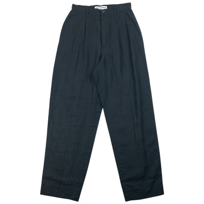 Vintage 90s Issey Miyake Pleated Linen Trousers Size W24
