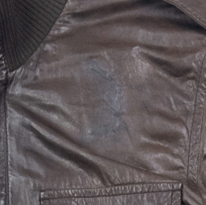 Vintage 2010 Prada Multi Pocket Leather Jacket Size L