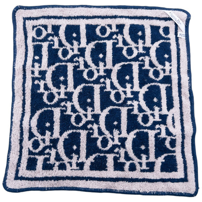 Vintage 90s Dior Monogram Flannel Towel