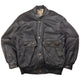 Vintage Burberry Nova Check Lined Leather Jacket Size L