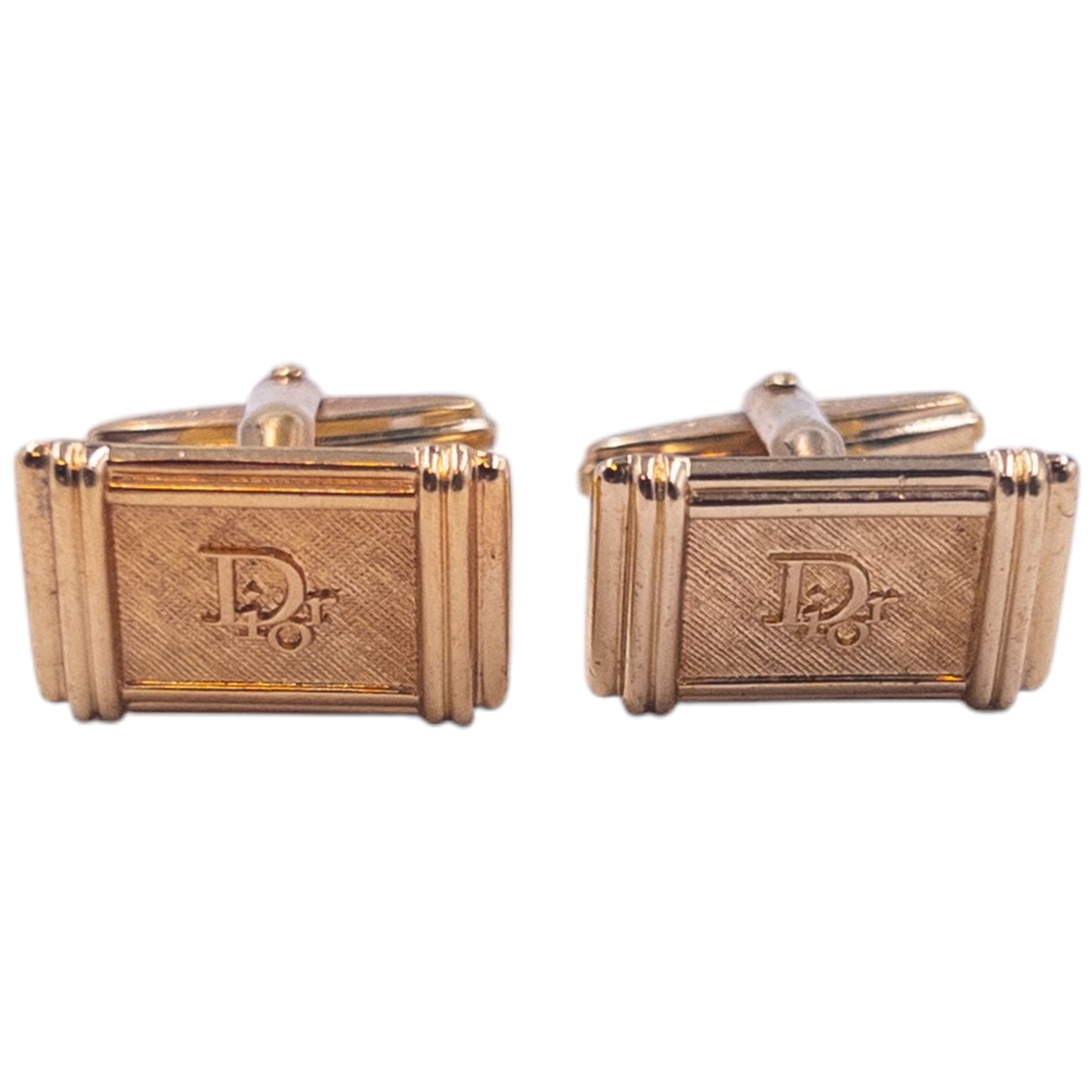 Vintage Dior Embossed Cufflinks