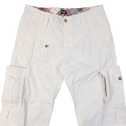 Vintage 2000s Dolce & Gabbana Cargo Trousers Size W35