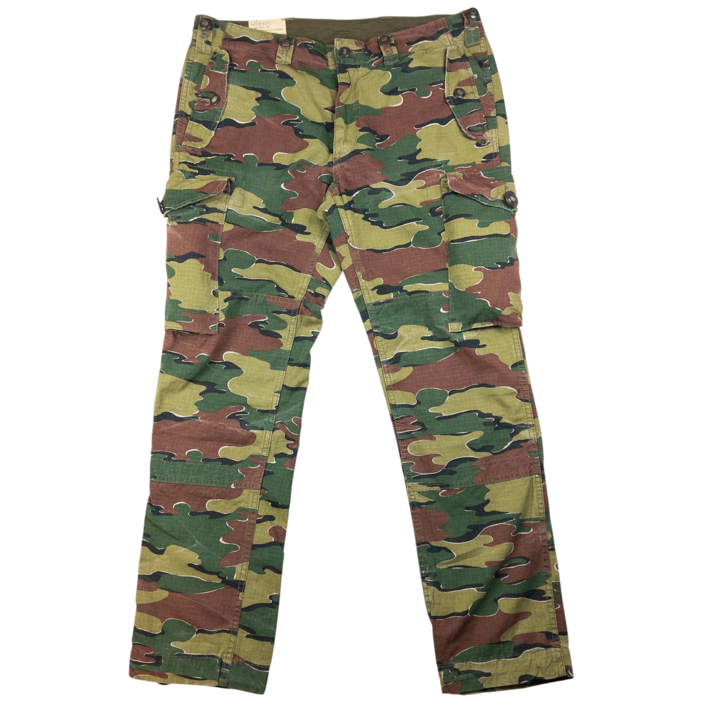 Vintage Polo Ralph Lauren Camo Cargo Trousers Size W38