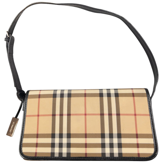 Vintage Burberry Nova Check Shoulder Bag
