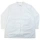 Vintage 80s Issey Miyake I.S. Crochet Collar Long Sleeve Button Up Shirt Size S