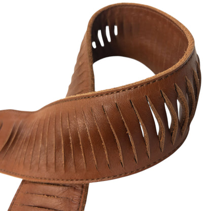 Vintage 2000s Issey Miyake Leather Belt Size M