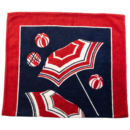 Vintage 2000s Burberry Ball & Umbrella Print Beach Towel