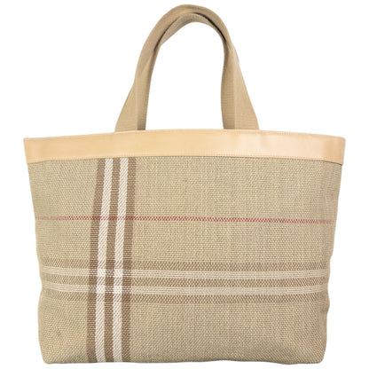 Vintage Burberry Nova Check Woven Shoulder Bag