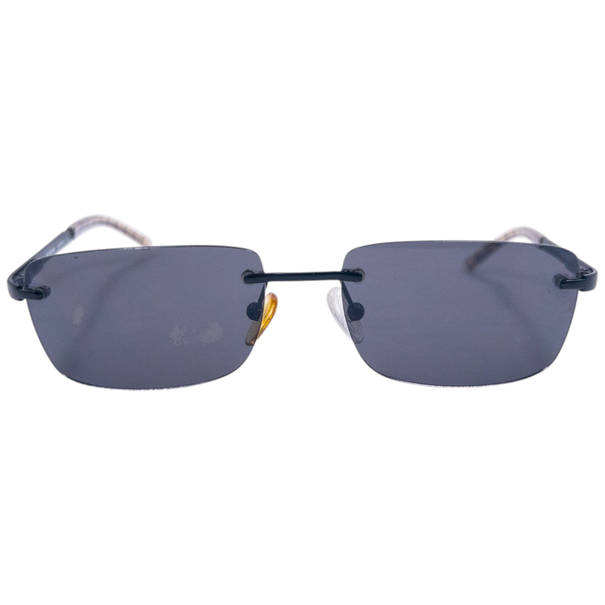 Vintage 2000s Burberry Nova Check Rimless Sunglasses