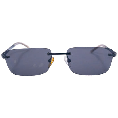 Vintage 2000s Burberry Nova Check Rimless Sunglasses