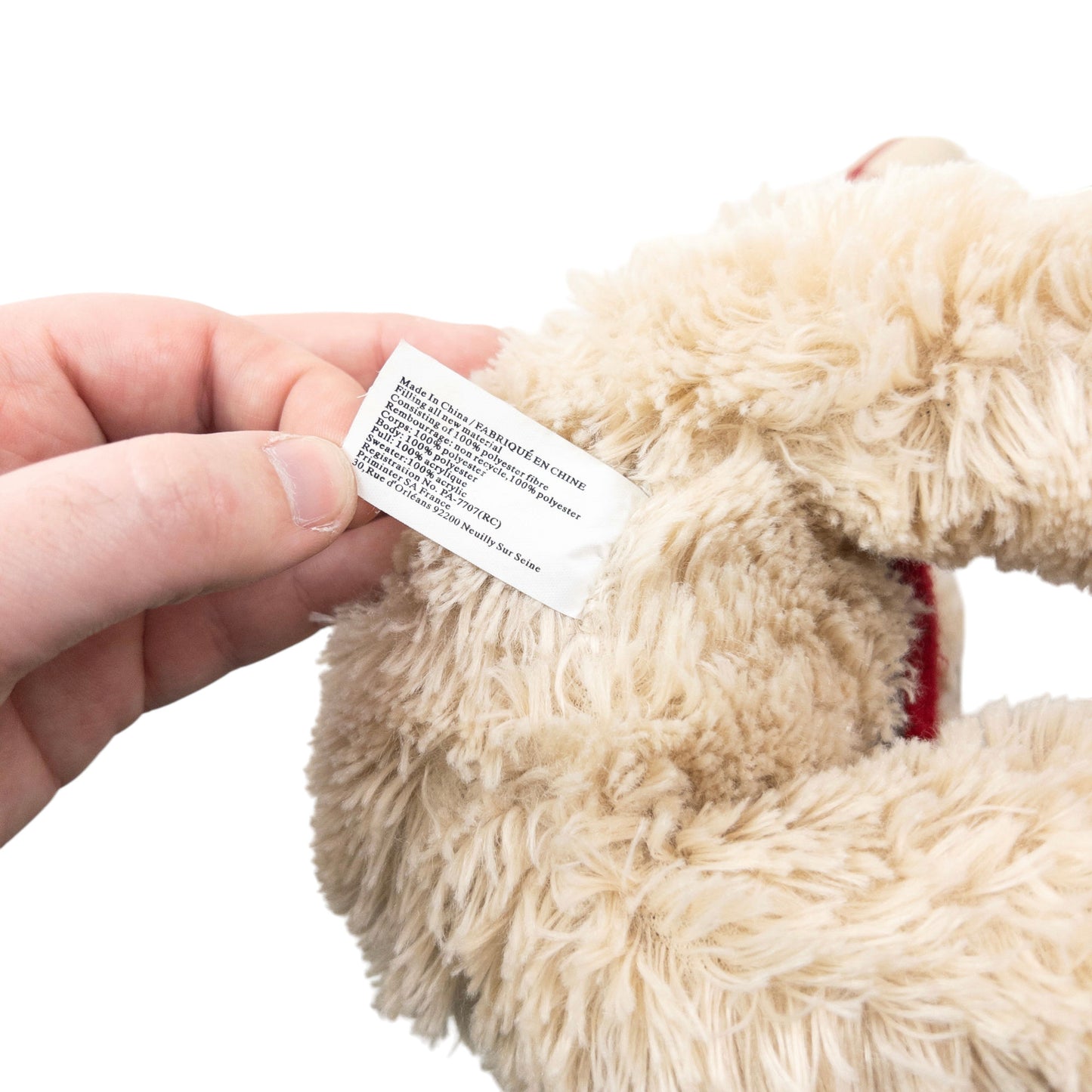 Vintage 2000s Burberry Nova Check Teddy Bear