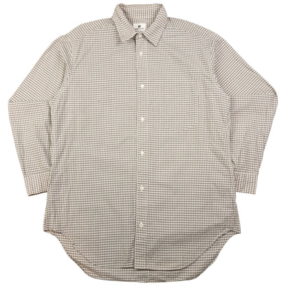 Vintage Issey Miyake Checkered Long Sleeve Button Up Shirt Size M