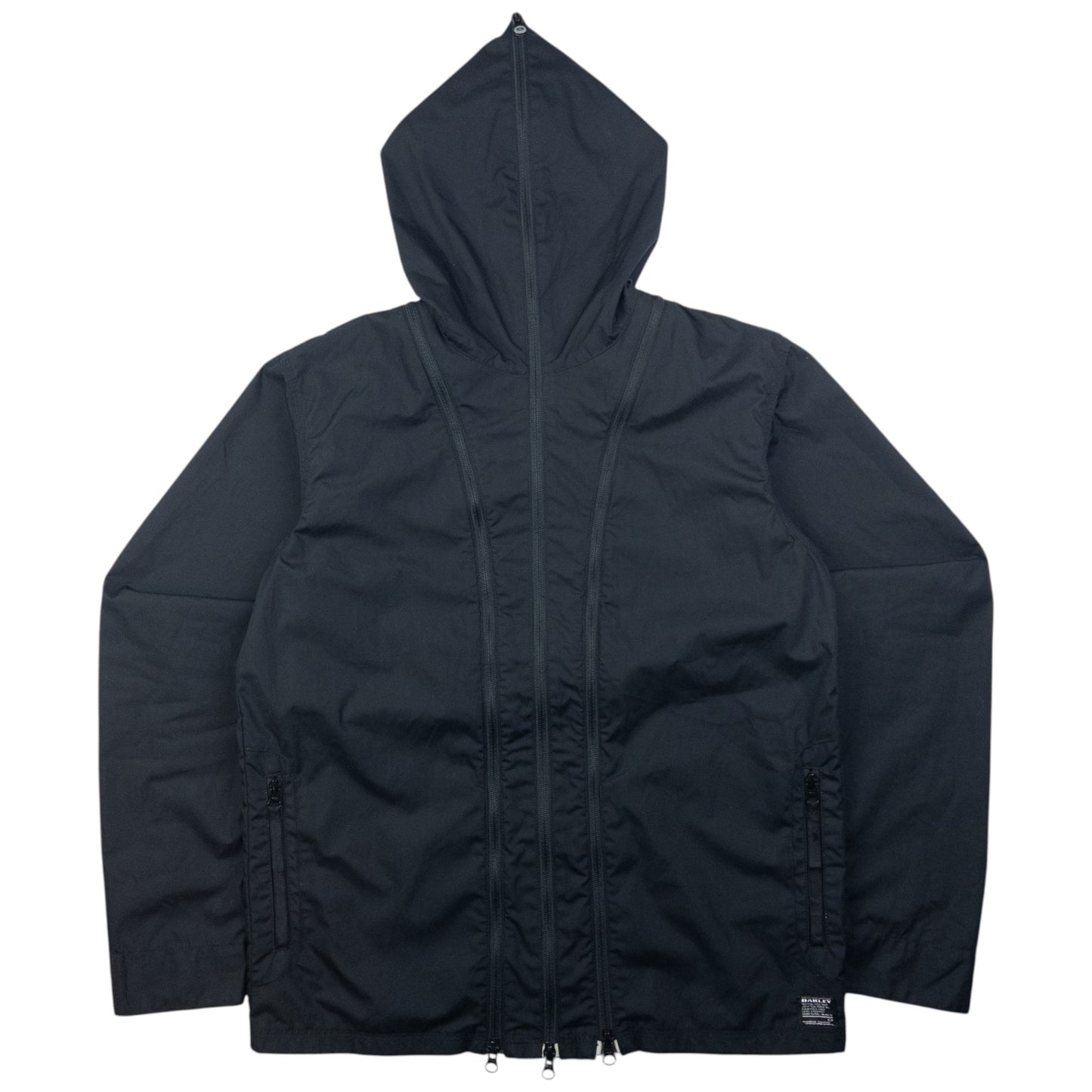 Vintage Oakley Full Zip Detachable Hooded Jacket Size M