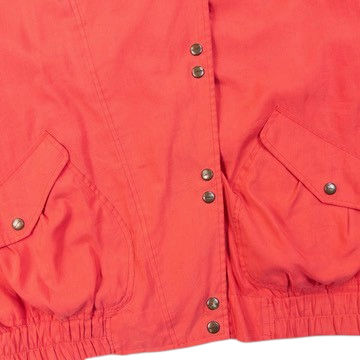 Vintage 90s Burberry Lightweight Zip Up Jacket in red, photo 6