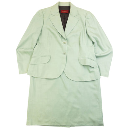 Vintage 2000s Burberry Jacket & Skirt Suit Set Womens Size XL