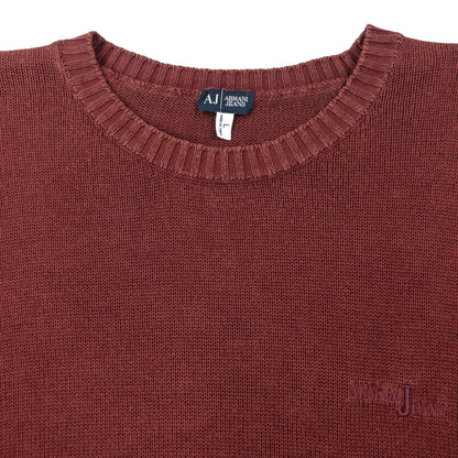 Vintage 2000s Armani Jeans Knit Jumper Size M