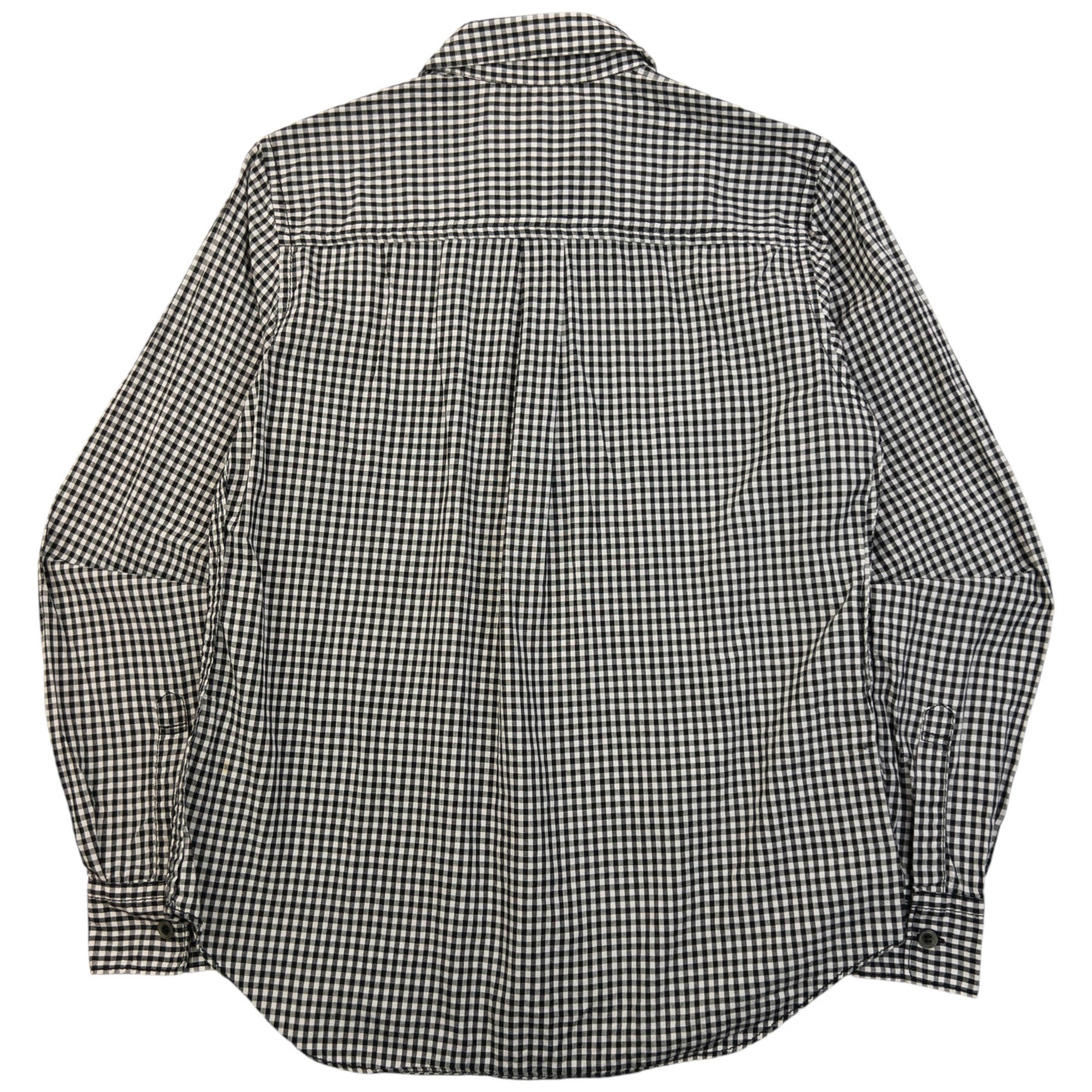 Vintage 2000s Comme Des Garçons BLACK Long Sleeve Button Up Shirt Womens Size S