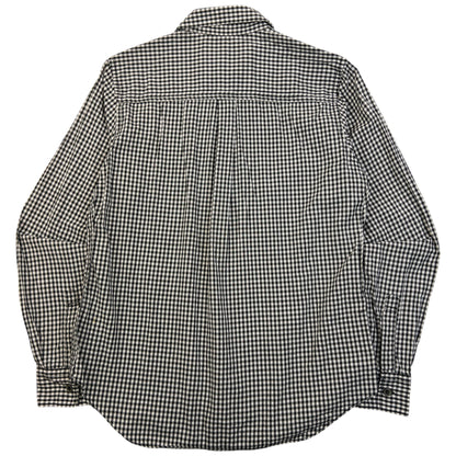 Vintage 2000s Comme Des Garçons BLACK Long Sleeve Button Up Shirt Womens Size S
