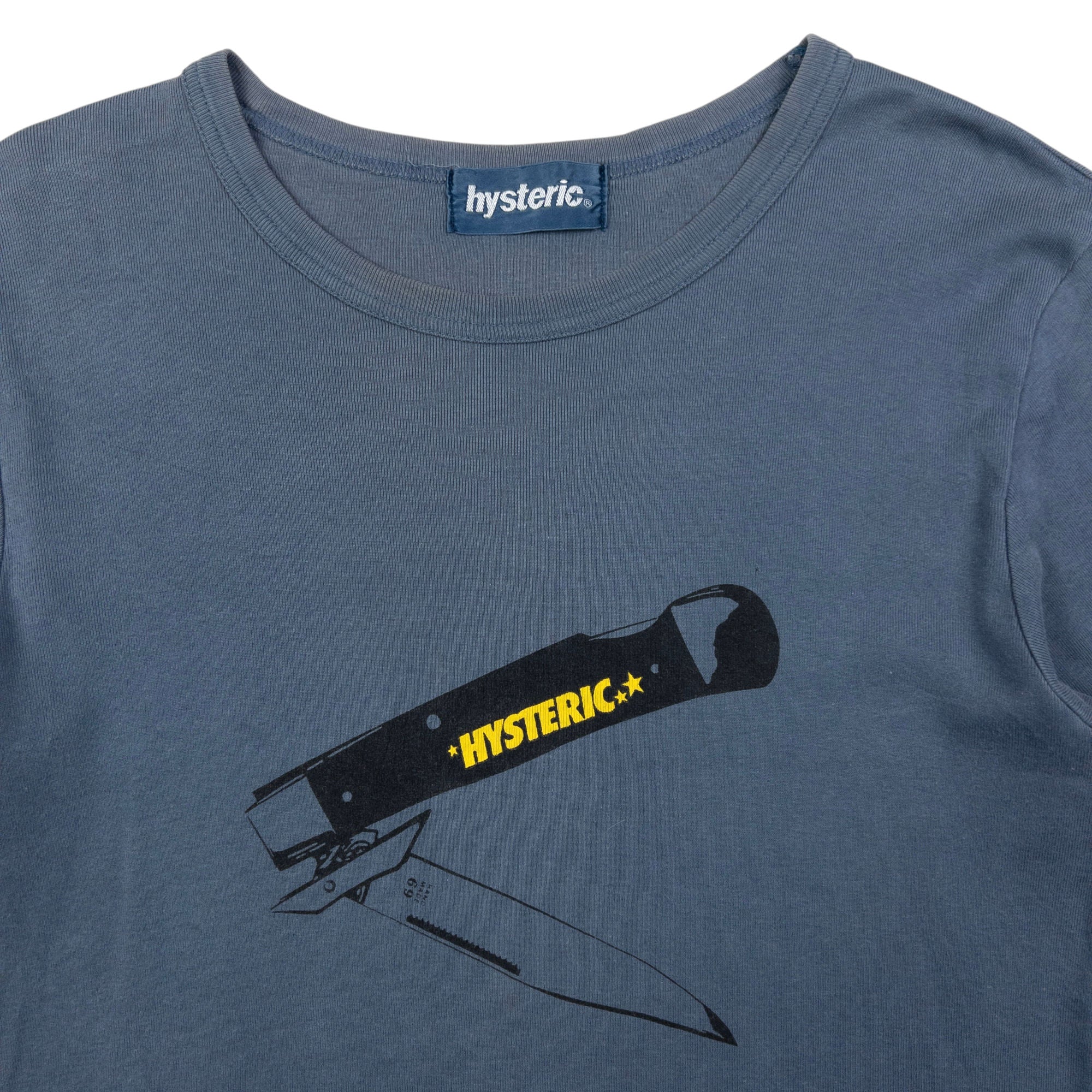 Vintage Hysteric Glamour Switchblade Graphic Long Sleeve T Shirt Womens Size M