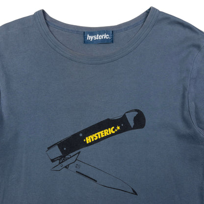 Vintage Hysteric Glamour Switchblade Graphic Long Sleeve T Shirt Womens Size M