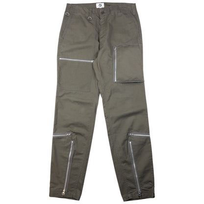 Vintage Good Enough Multi Zip Cargo Trousers Size W31
