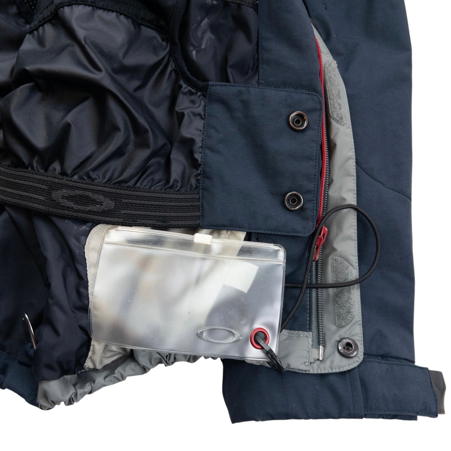 Vintage 90s Oakley Road Fuel Zip Up Snowboarding Jacket Size L