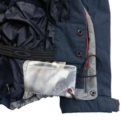 Vintage 90s Oakley Road Fuel Zip Up Snowboarding Jacket Size L