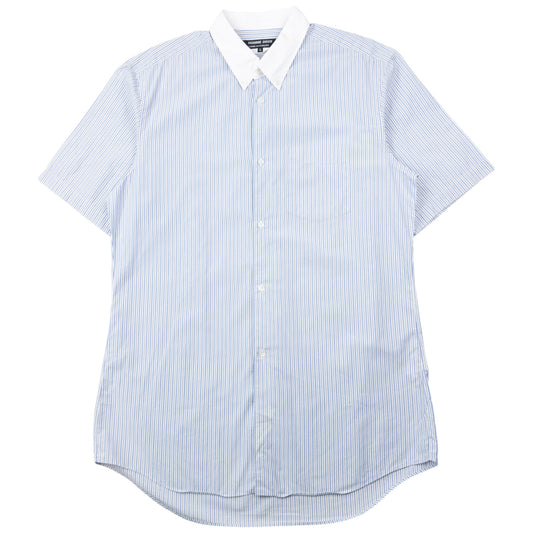 Comme Des Garçons HOMME DEUX Short Sleeve Button Up Shirt Size XL