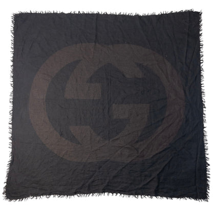 Vintage 90s Gucci Wool Scarf