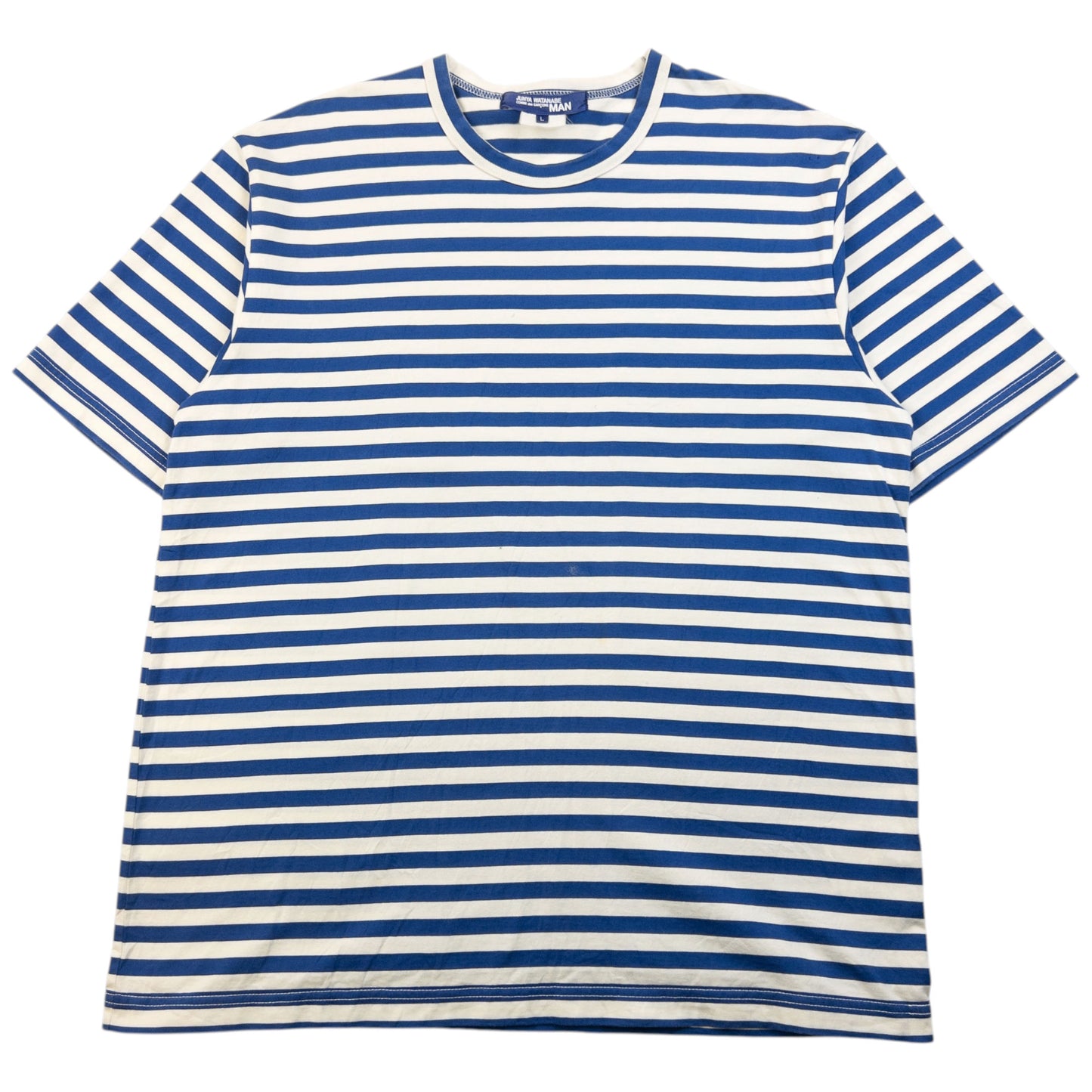 Vintage Junya Watanabe X Comme Des Garçons MAN Striped T Shirt Size L