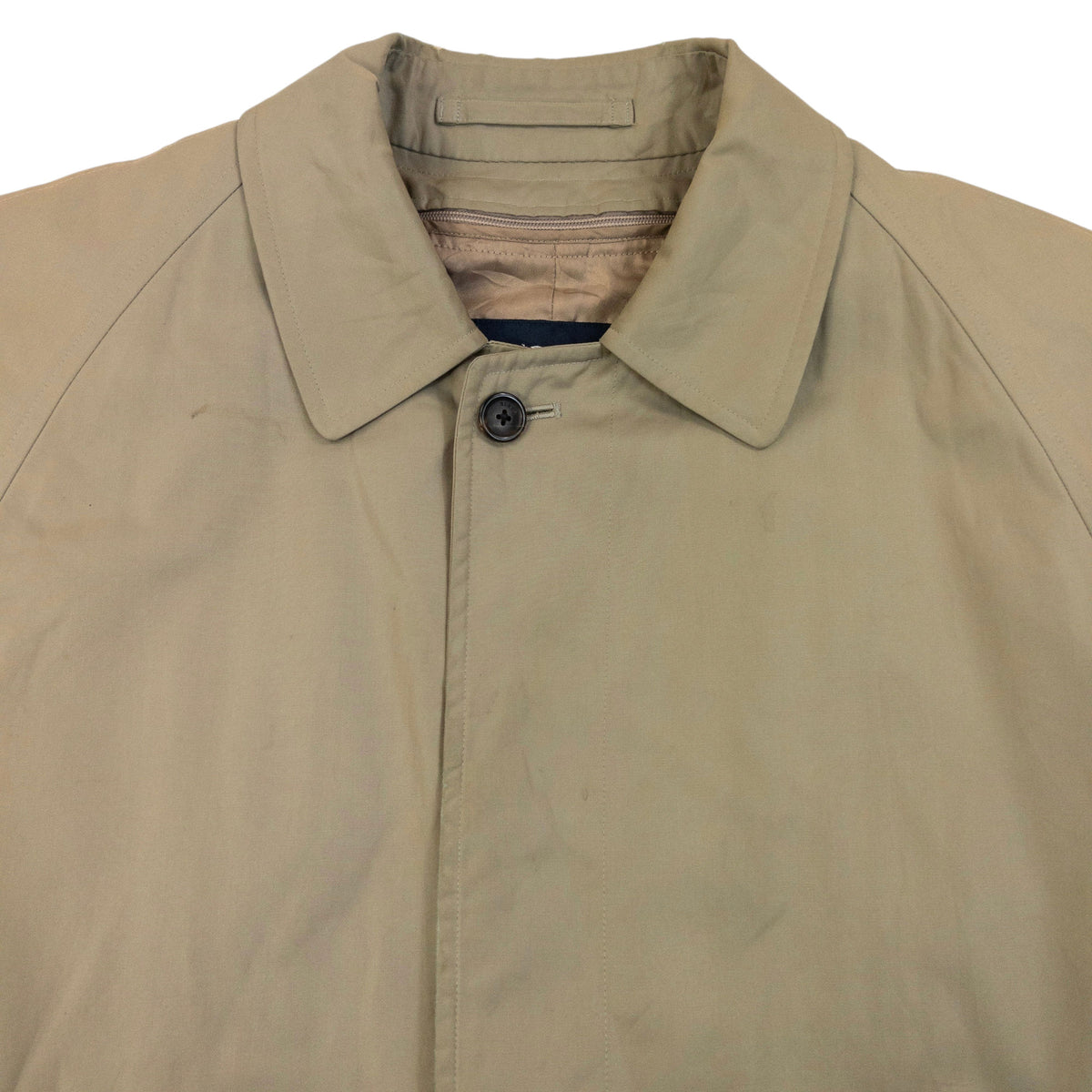 Vintage 2000s Burberry Nova Check Lined Trench Jacket Size M