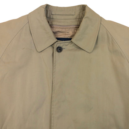 Vintage 2000s Burberry Nova Check Lined Trench Jacket Size M