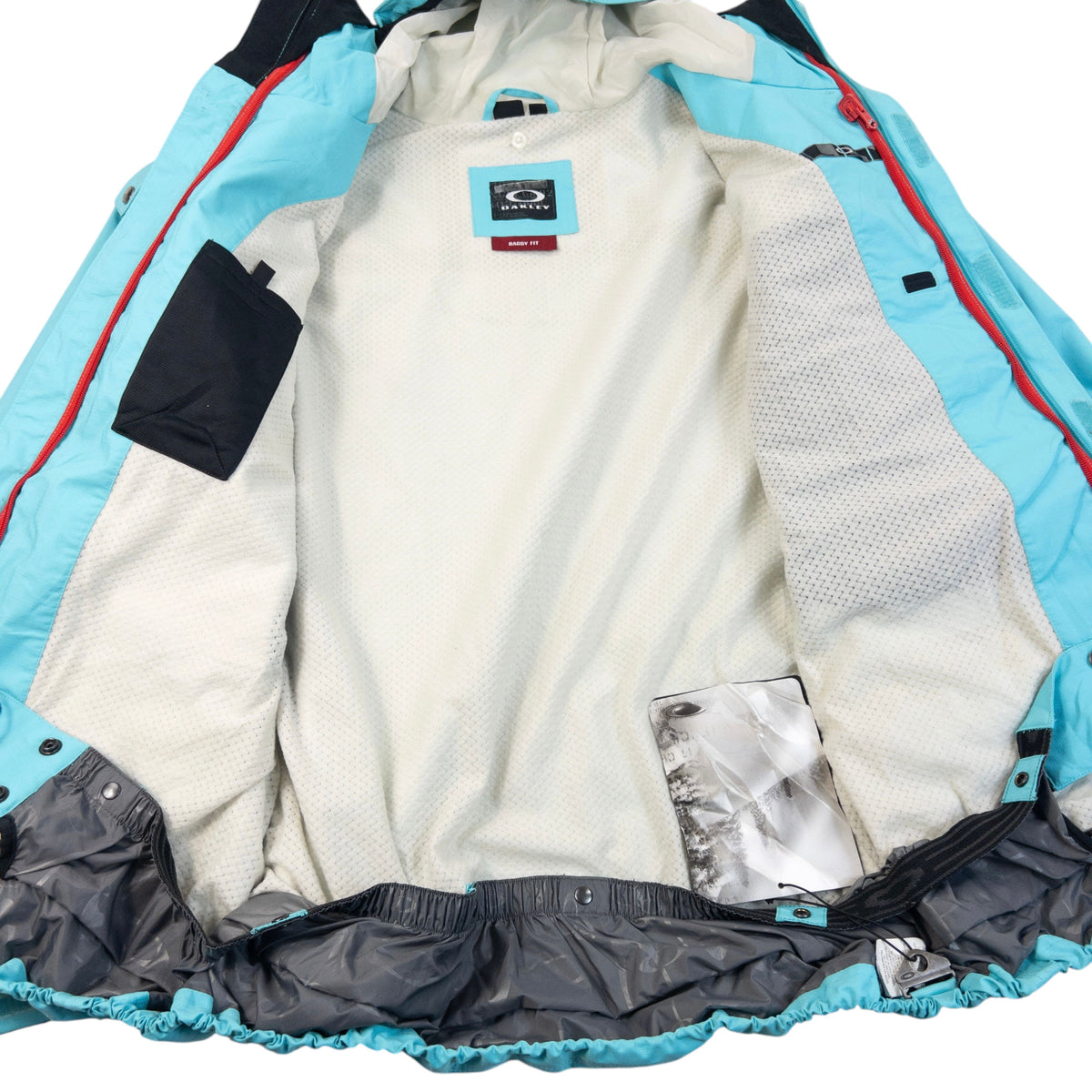 Vintage 2000s Oakley Zip Up Snowboarding Jacket Size XL