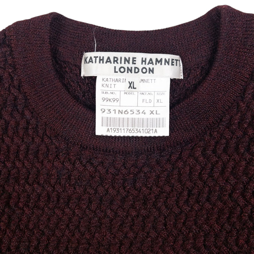 Vintage Katharine Hamnett Knit Jumper Womens Size M