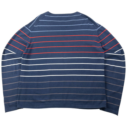 Vintage 2000s YSL Yves Saint Laurent Striped Jumper Size L