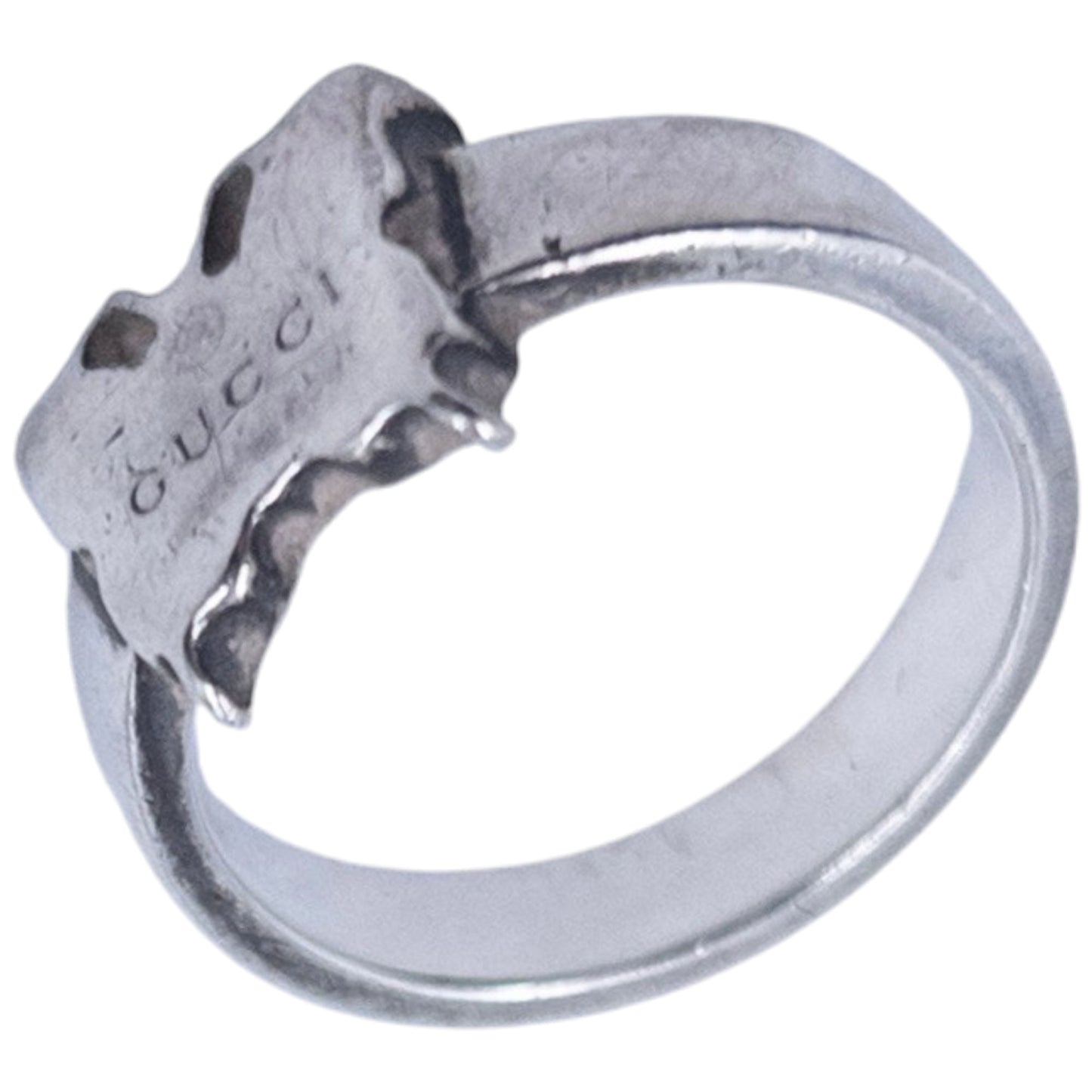 Vintage Gucci Silver Butterfly Ring