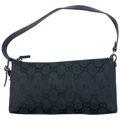 Vintage Gucci Monogram Mini Baguette Handbag
