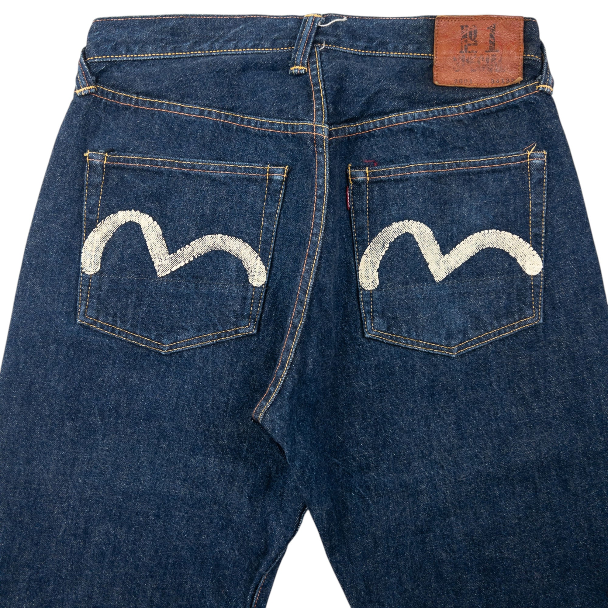 Vintage Evisu Double Gull Japanese Denim Jeans Size W30