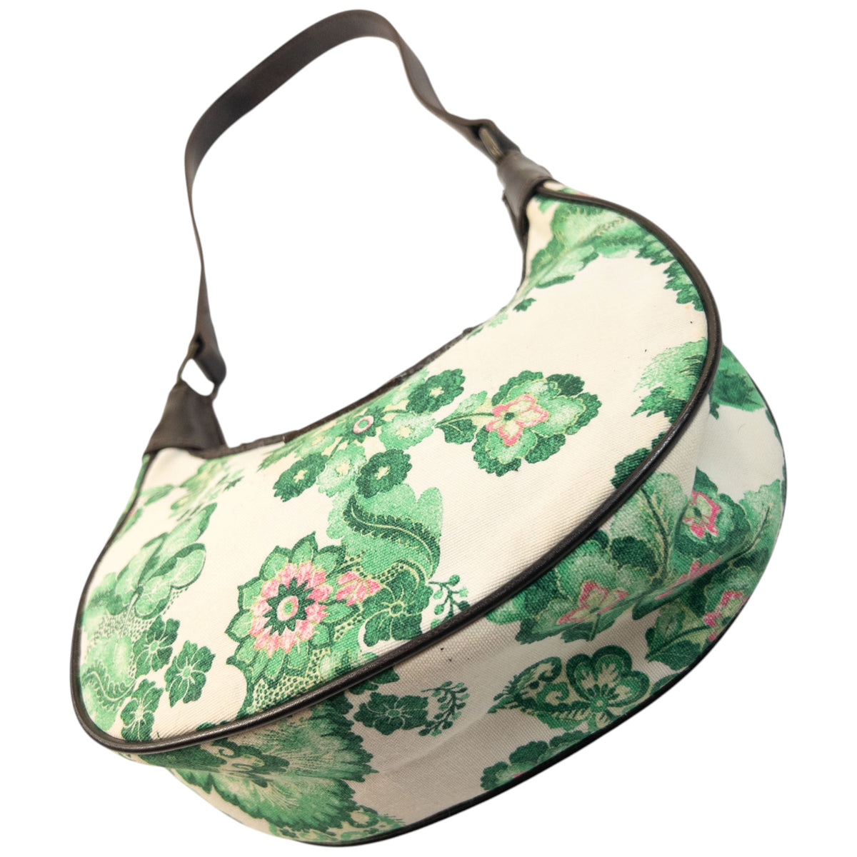 Vintage 2000s Burberry Floral Shoulder Bag