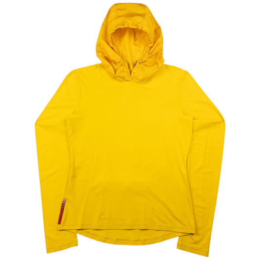Vintage Prada Sport Lightweight Stretch Hoodie Size