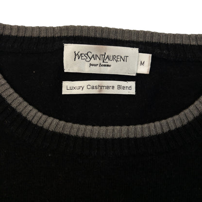 Vintage 2000s YSL Yves Saint Laurent Cashmere Jumper Size M