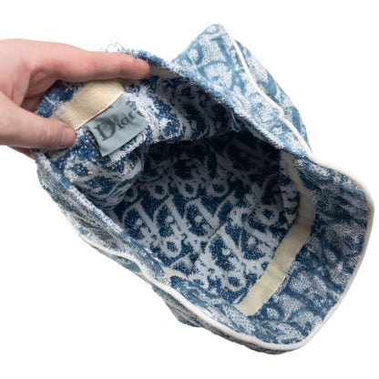 Vintage Dior Monogram Terry Cloth Cushion Cover