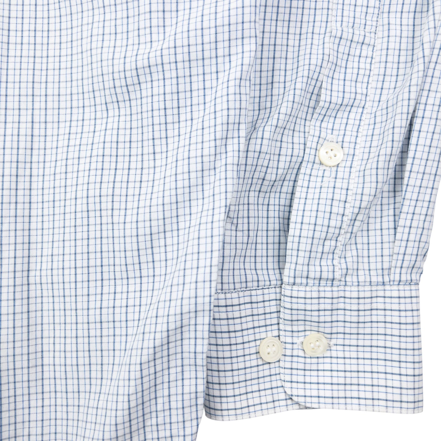 Vintage 90s Issey Miyake Checkered Long Sleeve Button Up Shirt Size M