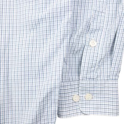 Vintage 90s Issey Miyake Checkered Long Sleeve Button Up Shirt Size M