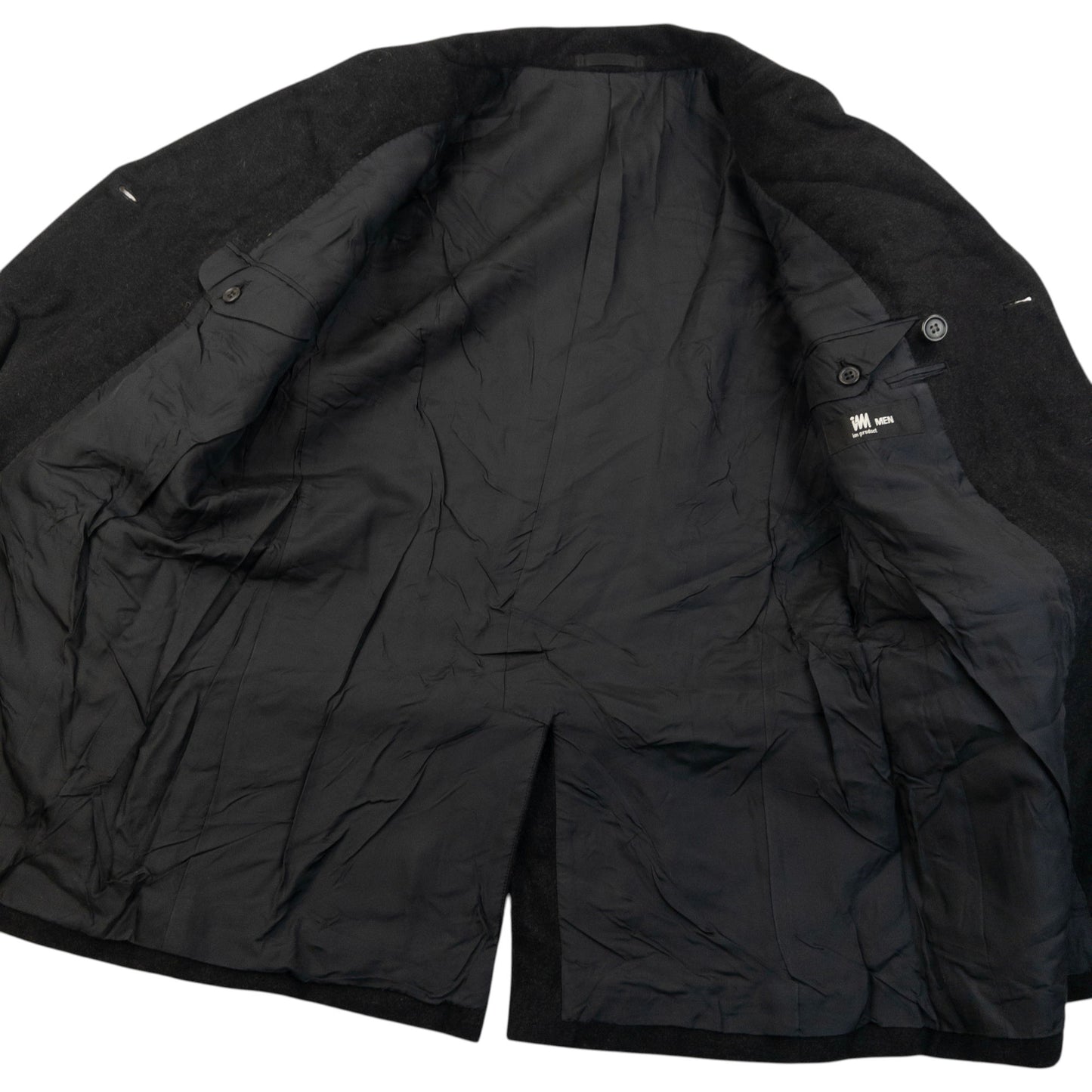 Vintage 2000s Issey Miyake MEN Button Up Wool Jacket SAMPLE Size