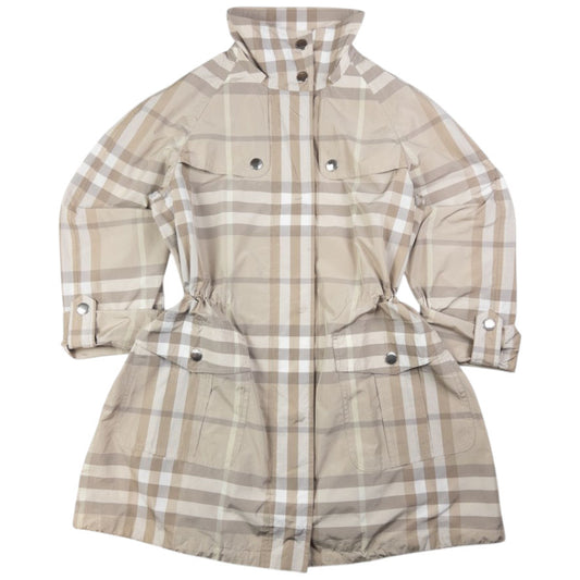 Vintage Burberry Nova Check Trench Jacket Womens Size M