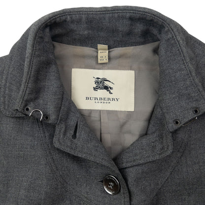 Vintage Burberry Belt Waist Jacket Womens Size S