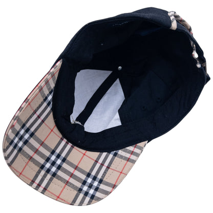 Vintage 2000s Burberry Golf Nova Check Detail Hat