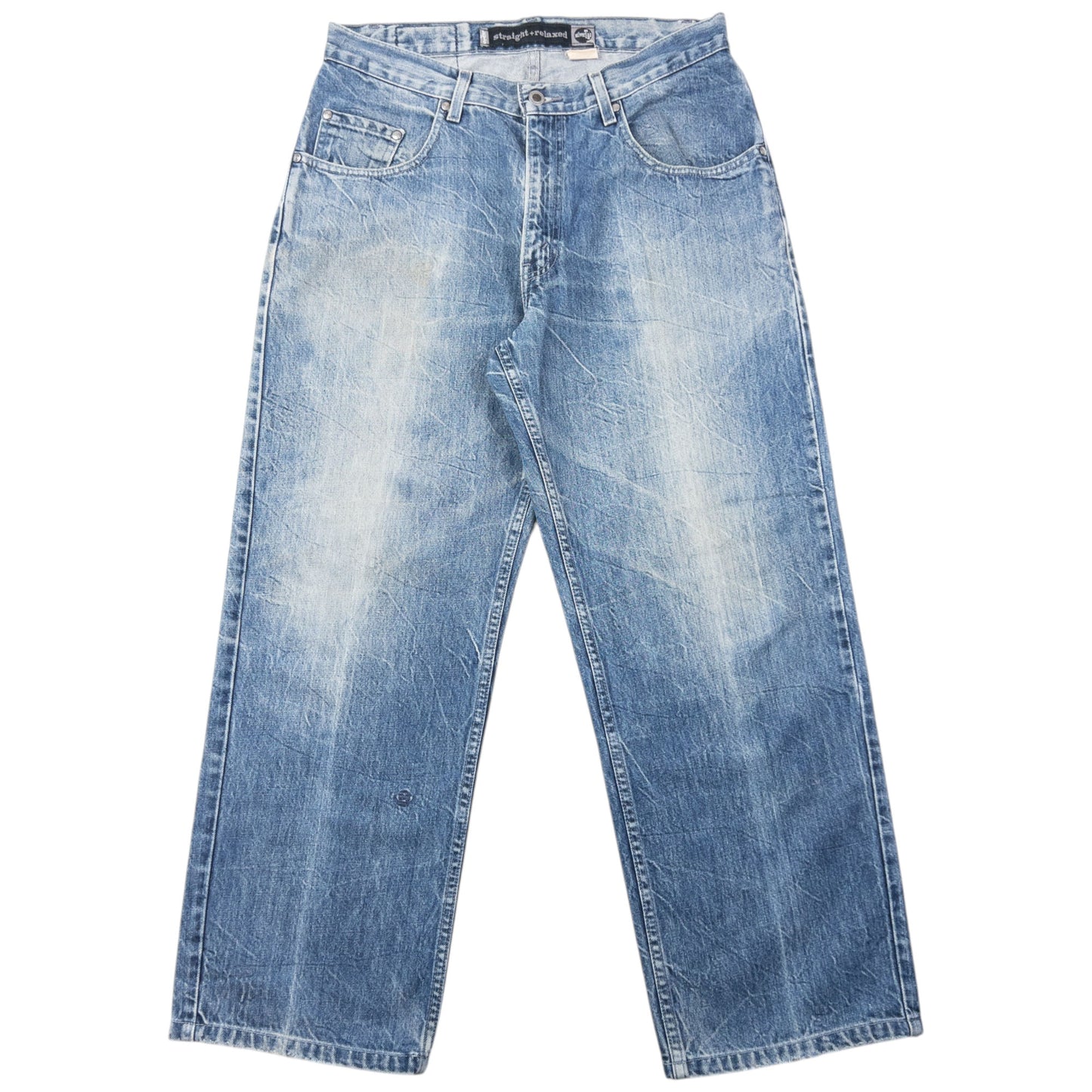 Vintage 2000s Levi's Silver Tab Straight Relaxed Denim Jeans Size W33