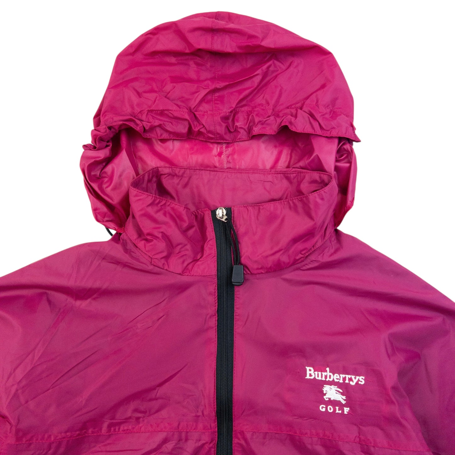 Vintage 90s Burberry Golf Packable Jacket Size M